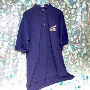 NBA Men’s 2002 Philadelphia All Star Navy Polo PREOWNED